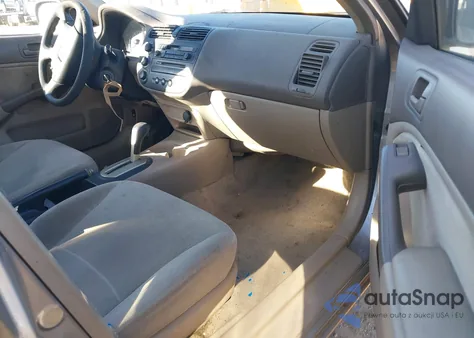 2001 Honda Civic Lx from USA, damaged, VIN 2HGES16581H527856